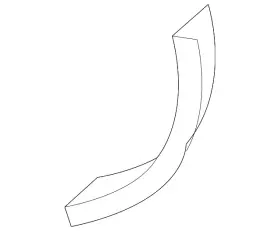 74405-t3l-a00 Honda Genuine Stone Guard