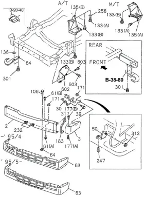 8-94472-113-6 Honda Genuine Protector Transfer