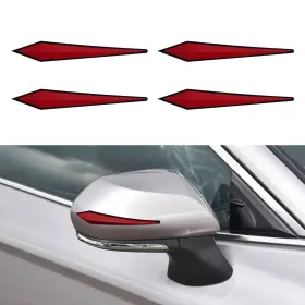 Qph9127 Hqrnyp 4pcs Car Door Edge Guard Protector Bumper 5.63 0.78 Red
