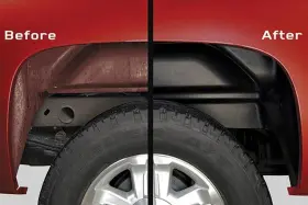 792031 Husky Liners Rear Wheel Well Guards For 14-19 Sierra 1500/2500/3500 #2
