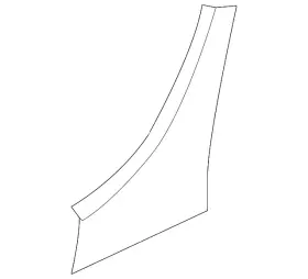84126-f2000 Hyundai Genuine Stone Guard