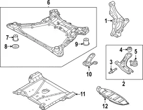 84291-p2000 Hyundai Genuine Under Cover