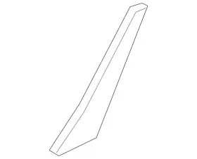 87539-g9000 Hyundai Genuine Film Rear Dr Anti Chipping Left-hand