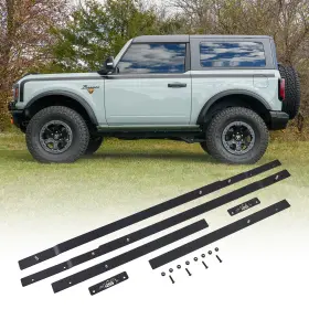 Iag-bdy-f1015 Iag Off-road Pinch Weld Covers For Ford Bronco 2021 2 Door Made In Usa