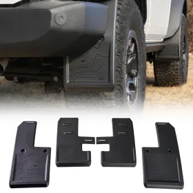 Iag-bdy-f1304 Iag Off-road Trail Shield Adjustable Mud Flaps Front And Rear Set For Ford Bronco 2021