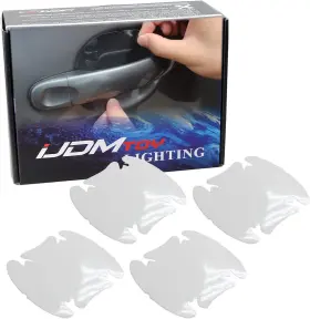 Aa2201 Ijdmtoy 4pc Set Universal Fit Clear/transparent Scratch Protection Clear
