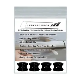 Install Proz 0635131270437 Self-healing Clear Paint Protection Film Kits Bundle-door Edge Door Cup #2