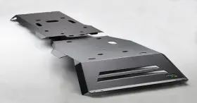 Ubp056 Ironman 4x4 Skid Plate Belly Pan Powder Coated Black Steel With Moun
