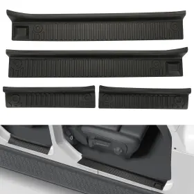 A3305-00001-bk Joytutus Gladiator Door Sill Guards Compatible With Jt Black