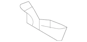 86864-2p000 Kia Genuine Rocker Molding Guard