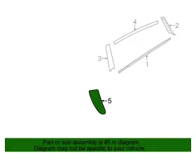 87539-3w000 Kia Genuine Stone Guard #2
