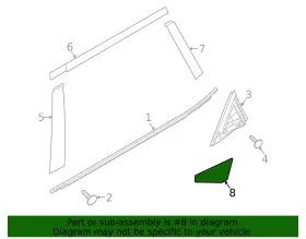 87549-k0000 Kia Genuine Stone Guard #2