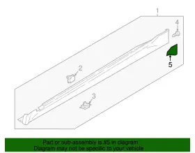 87759-j5300 Kia Genuine Stone Guard #2