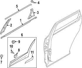 877f6-p1100 Kia Genuine Stone Guard