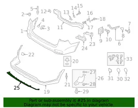 C6f36-au100 Kia Genuine Skid Plate #2