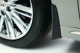 D4f46-ak100 Kia Genuine 2016-2018 Optima Splash Guards Mud Flaps Rear Black
