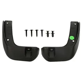 H9f46-ak200 Kia Genuine 2018-2023 Rio Rear Molded Splash Guards Mud Flaps Black