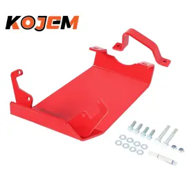 Roca000002048 Kojem Front Dana 44 Red Differential Skid Plate Kit For Jeep Wrangler Jk 2007-2018
