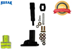 Gg-mtk-11 Kozak Vv02-l Mount Bracket For Herd Guard Left Vv02 Compatible With Volvo Vnl 18