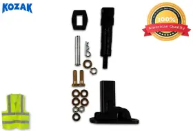 Gg-mtk-11 Kozak Vv02-r Mount Bracket For Herd Guard Right Vv02 Compatible With Volvo Vnl 18