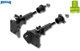 Xg-26vnl Kozak Brackets Mounting Kit Fits Deer Guard Compatible With Volvo Vnl 2025