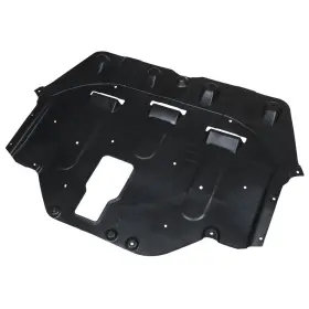 Qs449424qr Lablt Front Engine Splash Shields Under Cover For Hyundai Sonata 2015-2017 Black