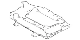 Lr146866 Land-rover Genuine Rear Shield