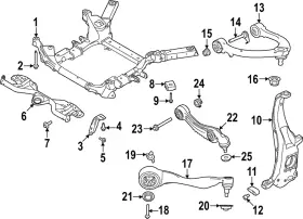 Lr179389 Land-rover Genuine Guard