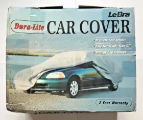 Lebra 042374962713 Vintage - Nib Dura-lite Car Cover Large Fits Cars 14ft 3 Inch To 16ft 8 Oal