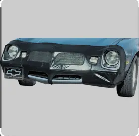 55023 Lebra #55023 For Chevy Camero Z-28 Saddleman Inc. 1978-1981 Black Leather Bra