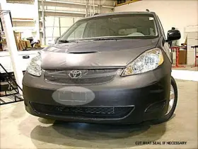 55107801b Lebra Front End Mask Cover Bra Fits Toyota Sienna 2006 2007 2008 2009 2010