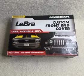 55108601a Lebra Front End Mask Cover Bra Fits Toyota Yaris 2007-2008 Sedan Exclu. S Model #2