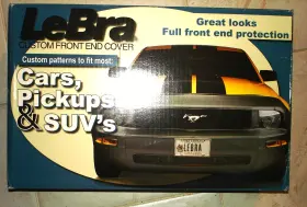 55112101a Lebra Front End Mask Cover Bra Fits Toyota Prius 2009-2012. New In Box Unused