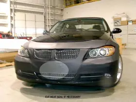 55114701a Lebra Front Mask Cover Bra Fits Bmw 3 Series Sed. 2007-2008 Without Headlight Washrs