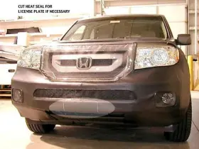 55117801a Lebra Front End Mask Bra Cover Fits Honda Pilot 2009 2010 2011 09-11