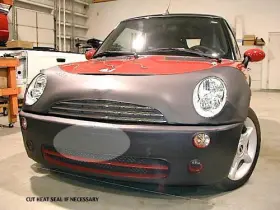 Lebra 55121001b Front End Cover Bra Mask Mini Cooper Base Models 2005 2006 05 06