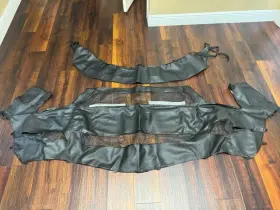 551225-01 Lebra Used Front End Cover For Ford Mustang 2010 Hood Bra Mask U #2