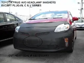 55135001b Lebra Front End Mask Cover Bra Fits Toyota Prius Without Headlamp Washer 2012-2015