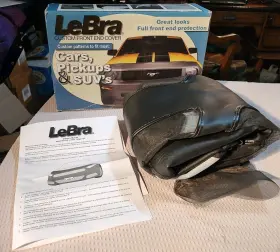 55135801a Lebra Covercraft Front End Mask Cover Bra Fits 2013-2016 Dodge Dart Open Box