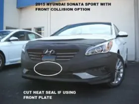 55146701b Lebra Front End Mask Cover Bra Fits 15-17 Hyundai Sport Sonata With Frt Collision