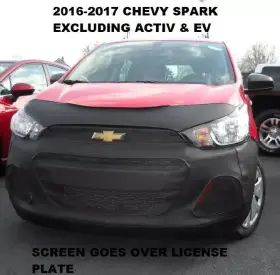 551596-01 Lebra Brafront Cover For 2016 - 2018 Chevrolet Spark Exc. Activ And Ev
