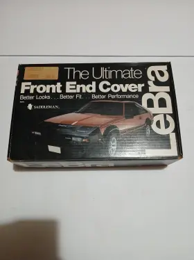 55162-01 Lebra Nos Saddleman Custom Front Cover For 85.5-86 Ford Escort Exc Gt Lynx