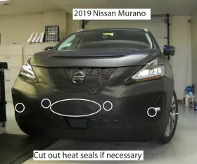 551694-01 Lebra Front End Cover For Nissan Murano 2019 - 2023 Covercraft Bra