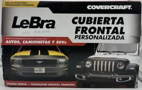 55171001a Lebra Front End Mask Bra Cover Fits 2020-2022 20 21 22 Kia Soul Ex Lx And S New