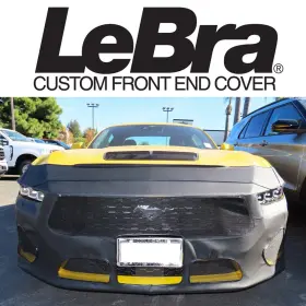 551820-01 Lebra 2024-2025 Mustang Gt With License Plate Custom Front End Cover Bra #551820-01
