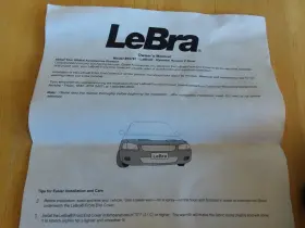 5578001a Lebra Front End Mask Cover Bra Fits 2000-2002 Hyundai Accent 2 Door #3