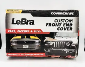 5596401a Lebra Front End Mask Cover Bra 2004-2007 Toyota Highlander Bumper Protector