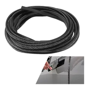Lhdos-lds-086 Lhdos 16ft/5m Car Door Edge Guards - U Shape 196.85 X 0.3 Inch Carbon Fiber