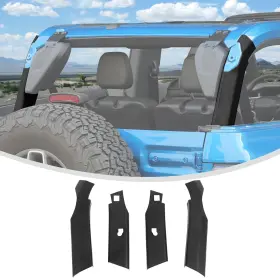 Ap-szzt20399 Linskip Roll Bar Protector Covers For 2021-2025 2 Door Ford Bronco Rear D-pillar
