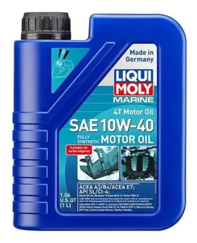 Liquimoly 4100420205071 Liqui Moly 1l Marine 4t Motor Oil Sae 10w40